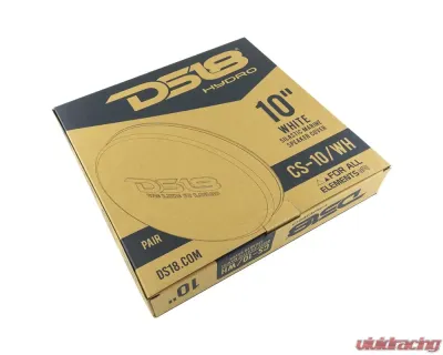 DS18 Black 10" Silicone Cover for All Towers Speakers and Subwoofers - CS-10/BK