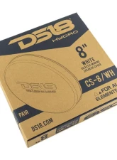 DS18 White 8" Silicone Cover for All Towers Speakers and Subwoofers                                     - CS-8/WH - Image 3