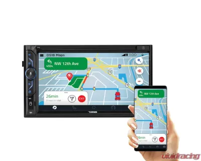 DS18 6.9 Inch Touchscreen Mechless Double-Din Headunit - DDX6.9CP
