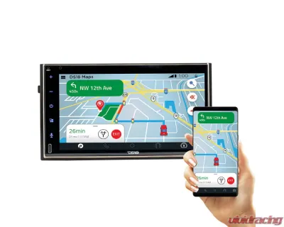 DS18 7 Inch Touchscreen Mechless Double-Din Headunit - DDX7CP