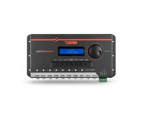 DS18 2-Channel In | 8-Channel Out Digital Sound Processor with Bluetooth | LCD Screen