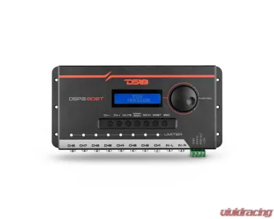 DS18 2-Channel In | 8-Channel Out Digital Sound Processor with Bluetooth | LCD Screen - DSP2.8DBT