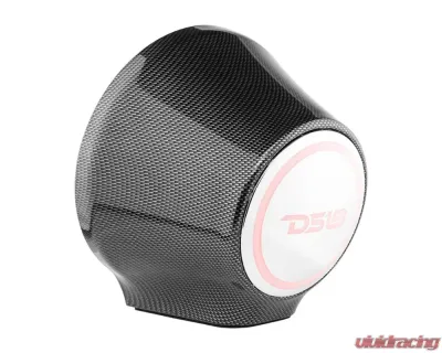 DS18 6.5" Pod Universal Black Carbon Fiber Flat Mount Speaker - EN-CFJS6