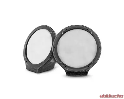 DS18 8" Pod Universal Black Carbon Fiber Flat Mount Speaker - EN-CFJS8