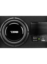 DS18 10" 500 Watts Amplified Shallow Down-Firing Subwoofer Enclosure                                     - EN-DF10A - Image 2