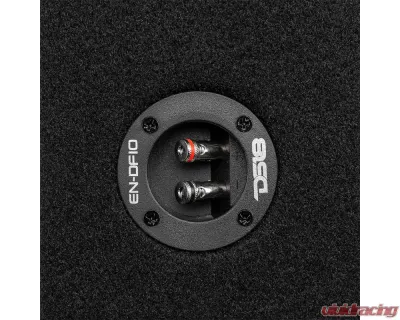 DS18 10" 600 Watts Down-Firing Shallow Subwoofer Enclosure - EN-DF10
