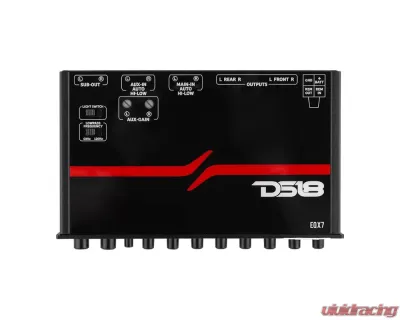 DS18 High Level Input and Auto Turn On Volt 7-Band Equalizer - EQX7