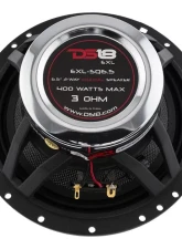 DS18 EXL 6.5" 400 Watts 3-Ohm 2-Way Coaxial Speaker with Fiber Glass Cone                                     - EXL-SQ6.5 - Image 5