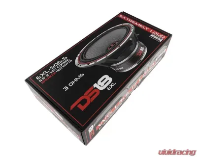 DS18 EXL 6.5" 400 Watts 3-Ohm 2-Way Coaxial Speaker with Fiber Glass Cone - EXL-SQ6.5