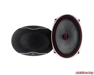 DS18 EXL 6x9" 560 Watts 3-Ohm 2-Way Coaxial Speaker with Fiber Glass Cone - EXL-SQ6.9