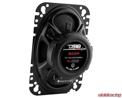 DS18 Gen-X 4x6 2-Way Coaxial Speakers 45 Watts Rms 4-Ohm - G4.6XI