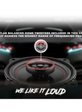 DS18 Gen-X 4" 2-Way Coaxial Speakers 40 Watts Rms 4-Ohm                                     - G4XI - Image 11