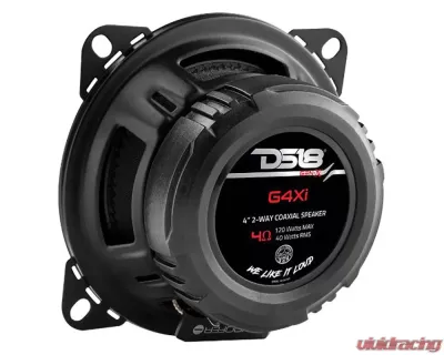 DS18 Gen-X 4" 2-Way Coaxial Speakers 40 Watts Rms 4-Ohm - G4XI