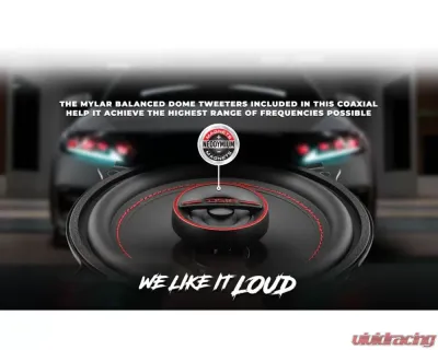 DS18 Gen-X 5.25" 2-Way Coaxial Speakers 45 Watts Rms 4-Ohm - G5.25XI