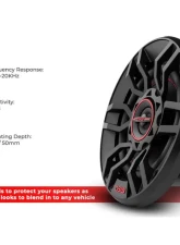 DS18 Gen-X 5.25" 2-Way Coaxial Speakers 45 Watts Rms 4-Ohm                                     - G5.25XI - Image 9