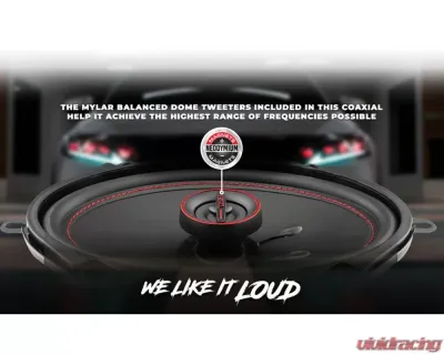 DS18 Gen-X 5x7" 3-Way Coaxial Speakers 50 Watts Rms 4-Ohm - G5.7XI