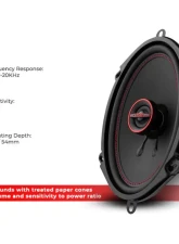 DS18 Gen-X 5x7" 3-Way Coaxial Speakers 50 Watts Rms 4-Ohm                                     - G5.7XI - Image 9