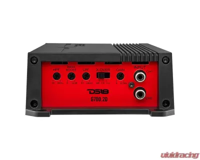 DS18 Gen-X Full-Range Class D 2-Channel Amplifier 2 x 120 Watts Rms @ 4-ohm - G700.2D