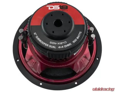 DS18 GEN-X 12" 900 Watts DVC 4-Ohm Subwoofer - GEN-X124D