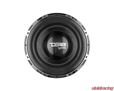 DS18 1 Ohm 15" Subwoofer Hooligan X Black Frame High Excursion - HOOL-X15.1DHE