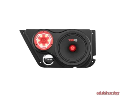 DS18 1 X 6.5" + 1 Tweeter Front Door Panel Jeep Wrangler JK 2007-2018 - JK-FD-LR