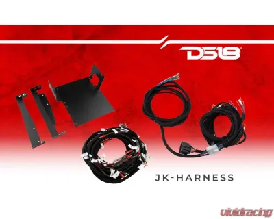DS18 Plug and Play Harness for JK-SBAR Overhead Bar System, Amplifier and SQBASS Underseat Subwoofer Jeep JK - JK-HARNESS