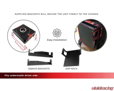 DS18 Plug and Play Harness for JK-SBAR Overhead Bar System, Amplifier and SQBASS Underseat Subwoofer Jeep JK - JK-HARNESS