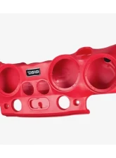 DS18 Red 4 X 8" Speakers 4 X Tweeters 2X Drivers Overhead Sound Bar System Jeep Wrangler JK | JKU 2007-2018                                     - JK-SBAR/RD - Image 2