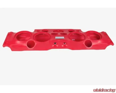 DS18 Red 4 X 8" Speakers 4 X Tweeters 2X Drivers Overhead Sound Bar System Jeep Wrangler JK | JKU 2007-2018 - JK-SBAR/RD