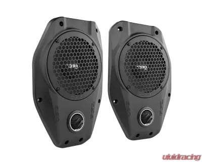 DS18 Left | Right Plug | Play Soundbar Enclosure Upgrade with 6.5" Neodymium Mid-Range | Tweeter - JL-SB6
