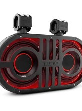DS18 Dual 8" Marine and Powersports PRO Roll Cage Sound Bar System with Built in LED RGB Lights 500 Watts Rms 2 x PRO-HY8.4B Included                                     - JVOCE8 - Image 11