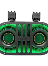DS18 Dual 8" Marine and Powersports PRO Roll Cage Sound Bar System with Built in LED RGB Lights 500 Watts Rms 2 x PRO-HY8.4B Included                                     - JVOCE8 - Image 2