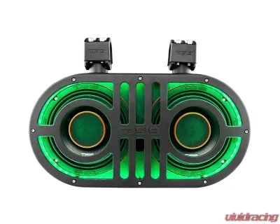 DS18 Dual 8" Marine and Powersports PRO Roll Cage Sound Bar System with Built in LED RGB Lights 500 Watts Rms 2 x PRO-HY8.4B Included - JVOCE8