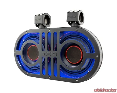 DS18 Dual 8" Marine and Powersports PRO Roll Cage Sound Bar System with Built in LED RGB Lights 500 Watts Rms 2 x PRO-HY8.4B Included - JVOCE8