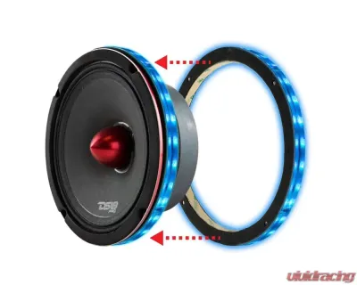 DS18 Vision 12" RGB LED Ring for Speaker and Subwoofers - LRING12