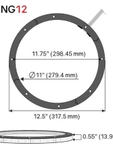 DS18 Vision 12" RGB LED Ring for Speaker and Subwoofers                                     - LRING12 - Image 5