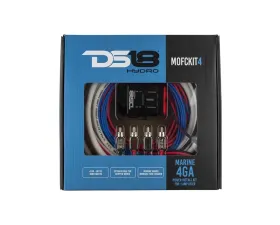 DS18 4-GA Marine Tinned OFC Installation Kit