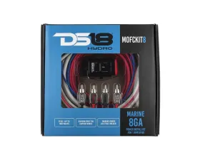 DS18 8-GA Marine Tinned OFC Installation Kit