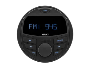 DS18 4X40 Watts 1 Zones 4 volts Output BT RDS Marine Headunit LCD Screen - MRX1 - Image 2