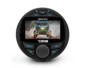DS18 4x50 Watts Max Video TFT LCD Screen | Bluetooth | 2 Zones | 4 Volts Output | BT Marine Head Unit