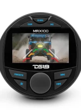 DS18 4x50 Watts Max Video TFT LCD Screen | Bluetooth | 2 Zones | 4 Volts Output | BT Marine Head Unit                                     - MRX100 - Image 5