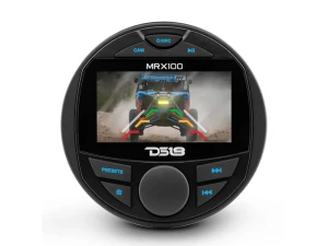 DS18 4x50 Watts Max Video TFT LCD Screen | Bluetooth | 2 Zones | 4 Volts Output | BT Marine Head Unit - MRX100 - Image 3