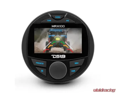 DS18 4x50 Watts Max Video TFT LCD Screen | Bluetooth | 2 Zones | 4 Volts Output | BT Marine Head Unit - MRX100