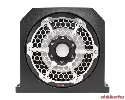 DS18 HYDRO Black 700 Watts 4-Ohm Double Marine Subwoofer Enclosure - NXL-10SUBLD/BK