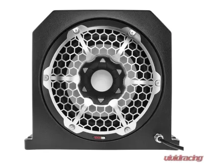 DS18 HYDRO Black 700 Watts 4-Ohm Double Marine Subwoofer Enclosure - NXL-10SUBLD/BK
