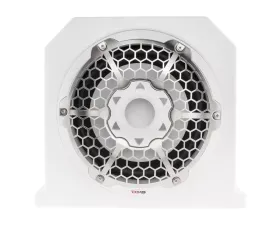 DS18 HYDRO White 700 Watts 4-Ohm Double Marine Subwoofer Enclosure