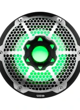 DS18 4-Ohm Black Hydro 10" Marine Subwoofer with Integrated RGB Lights                                     - NXL-10SUB/BK - Image 2