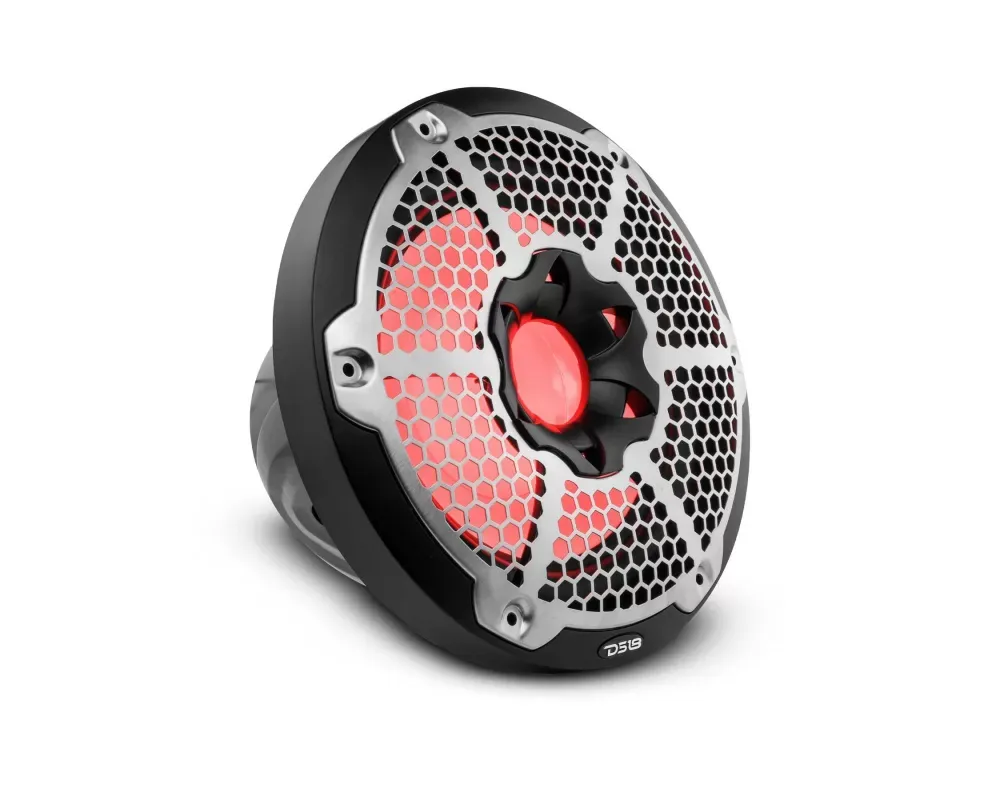 DS18 4-Ohm Black Hydro 10" Marine Subwoofer with Integrated RGB Lights - NXL-10SUB/BK