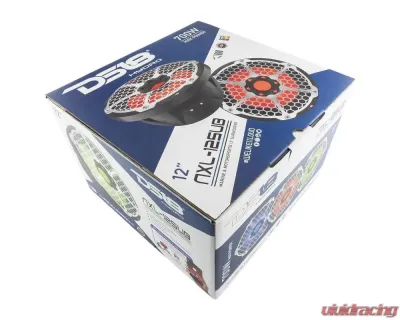 DS18 HYDRO Black 700 Watts SVC 4-Ohm 12" Marine Subwoofer - NXL-12SUB/BK
