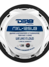 DS18 HYDRO White 700 Watts SVC 4-Ohm 12" Marine Subwoofer                                     - NXL-12SUB/WH - Image 5